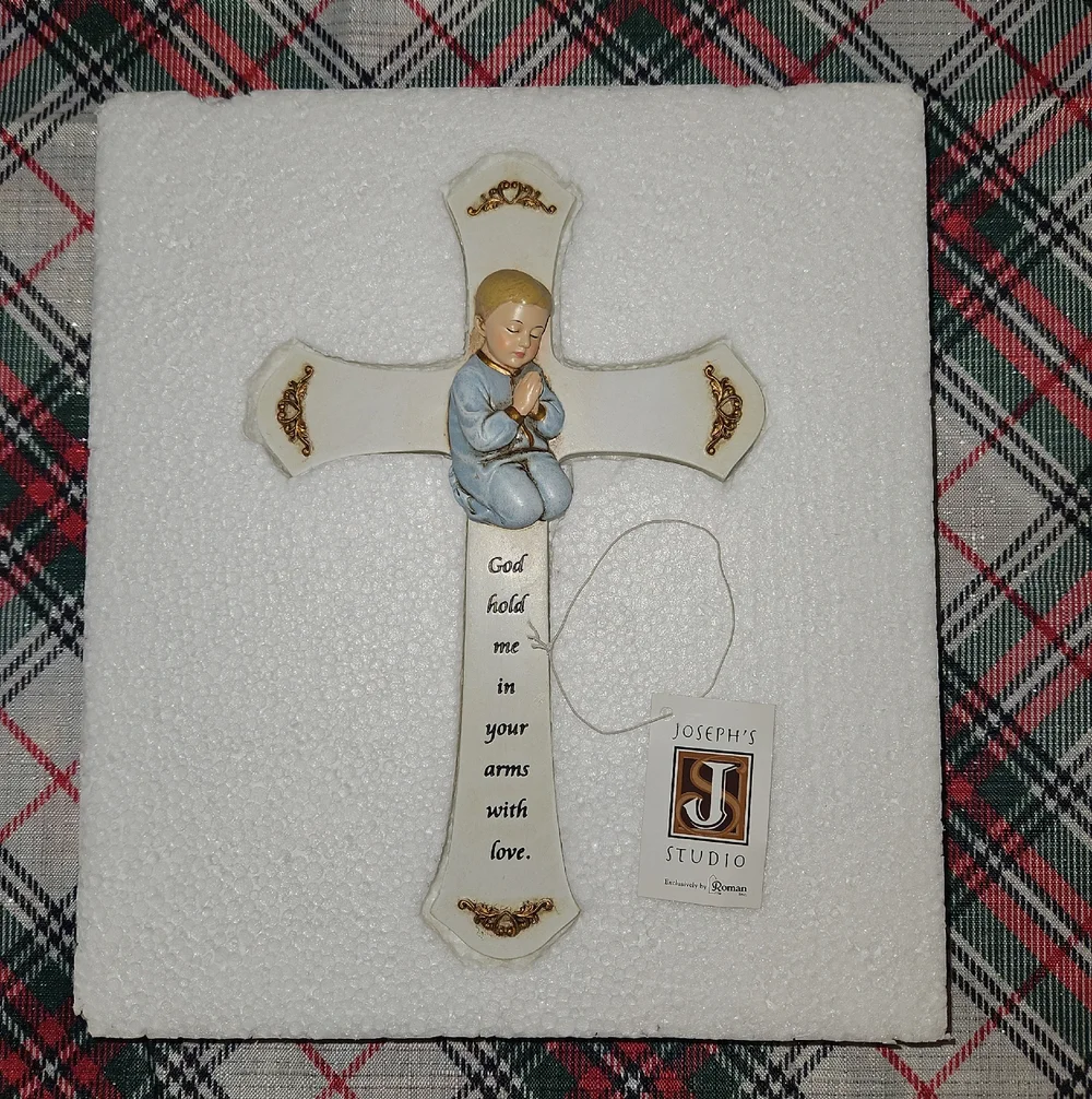 Joseph's Studio The Praying Boy Wall Cross Home Decor